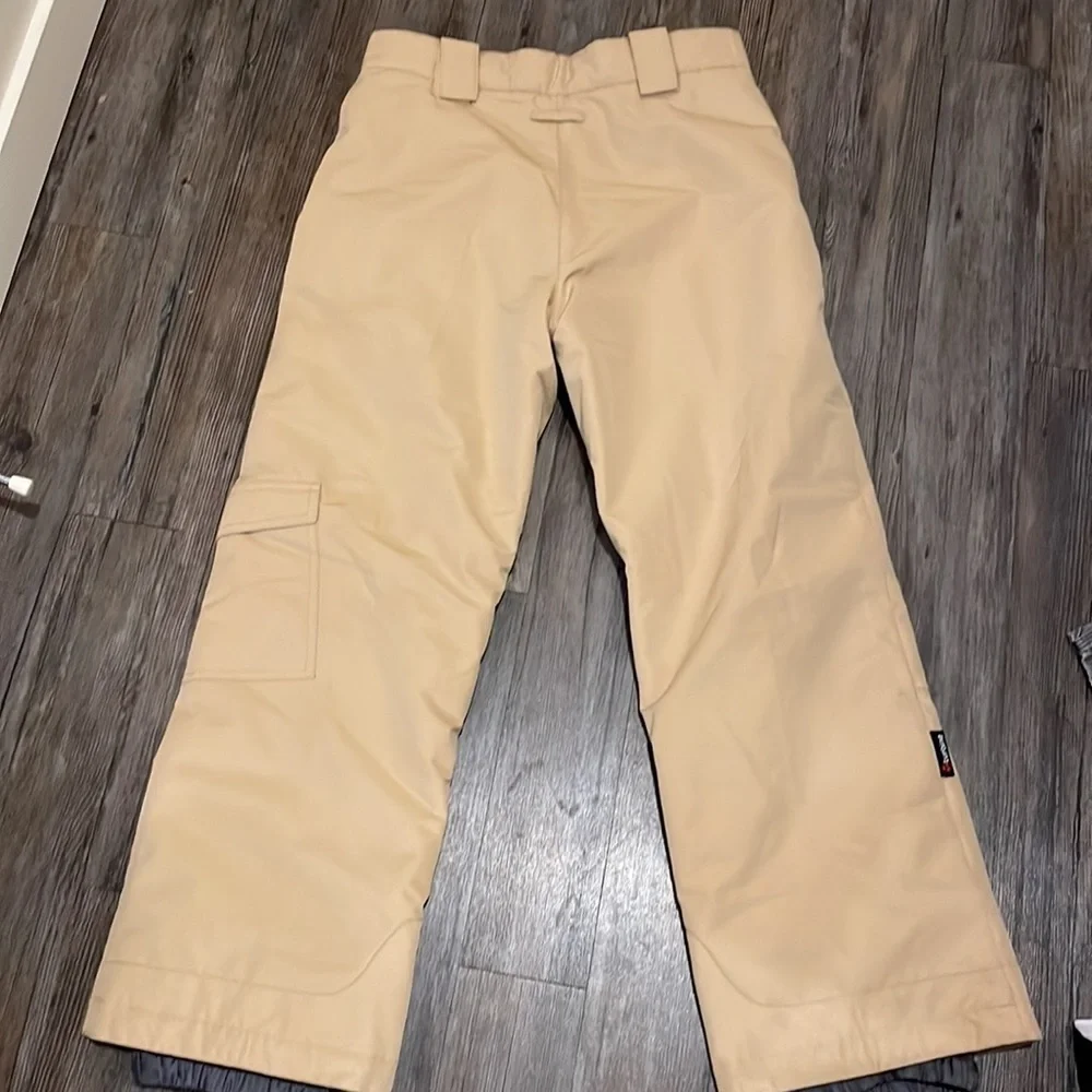 Nwot Turbine Tan Youth Ski/Snowboarding Pants Size Medium